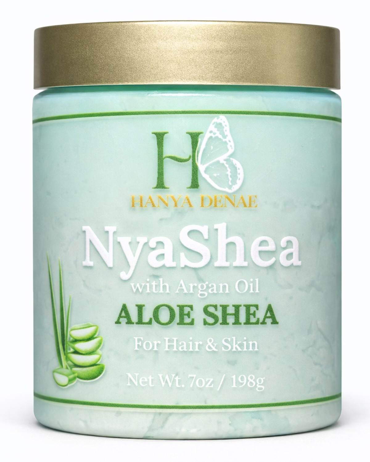 NyaShea Whipped Shea Butter (Hair + Skin) Aloe Shea