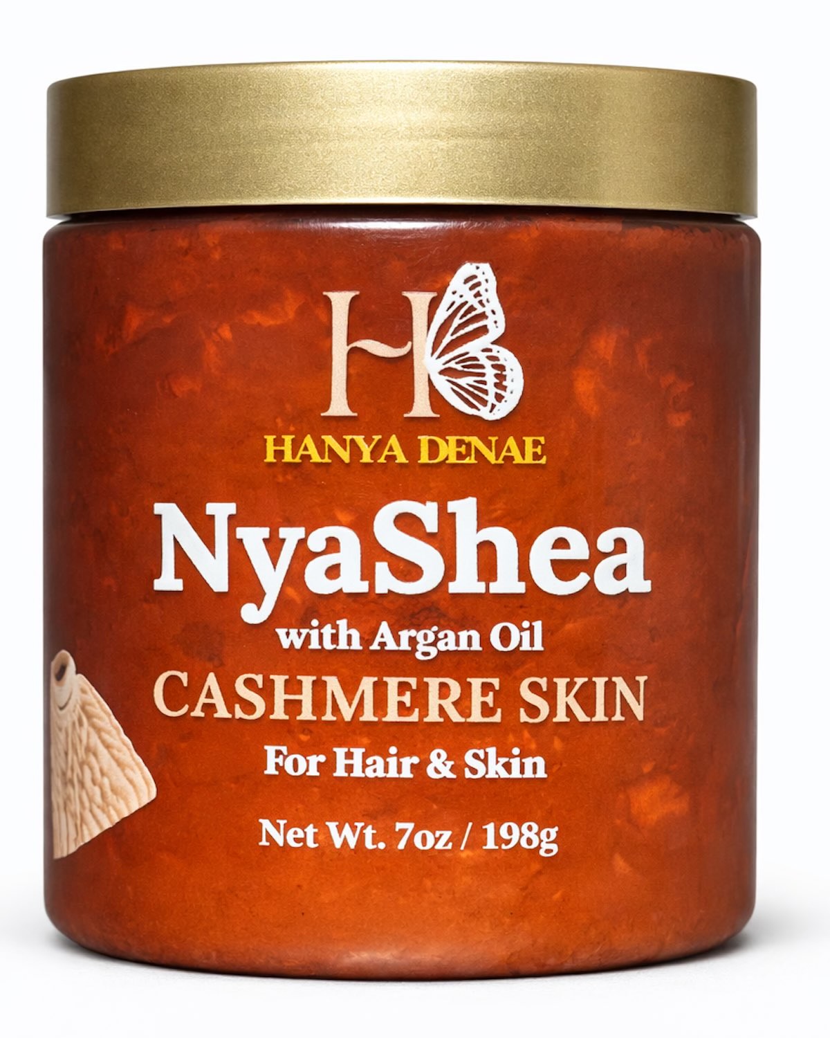 NyaShea Whipped Shea Butter (Hair + Skin) Cashmere