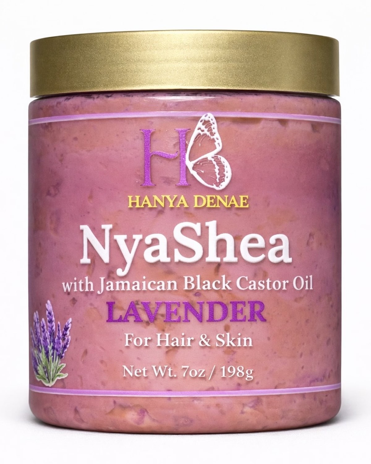 NyaShea Whipped Shea Butter (Hair + Skin) Lavender