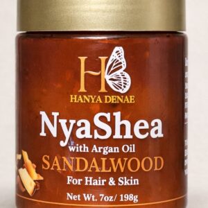 NyaShea Whipped Shea Butter (Hair + Skin) Sandalwood