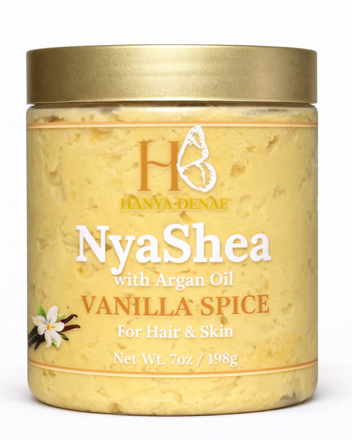 NyaShea Whipped Shea Butter (Hair + Skin) Vanilla Spice
