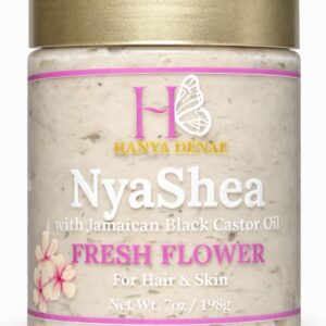NyaShea Whipped Shea Butter (Hair + Skin) Fresh Flower
